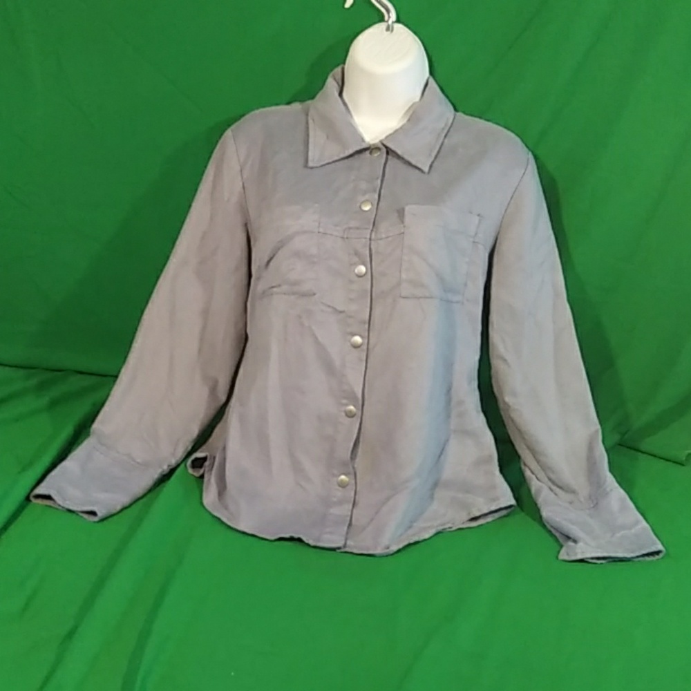 Express bleus vintage Medium button down blouse
